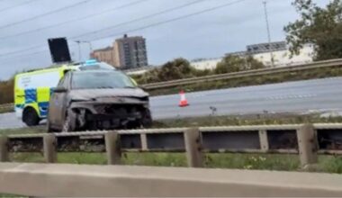 A13 traffic LIVE: Huge delays after nine-vehicle crash in East London as lane closed | UK | News