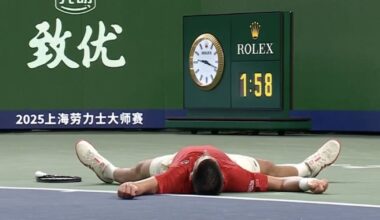 Tennis LIVE: Novak Djokovic collapses to ground as Emma Raducanu makes mistake | Tennis | Sport