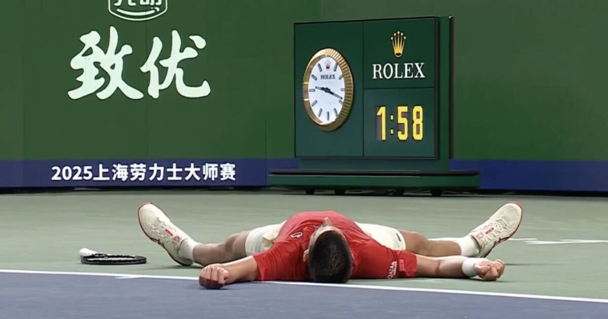 Tennis LIVE: Novak Djokovic collapses to ground as Emma Raducanu makes mistake | Tennis | Sport