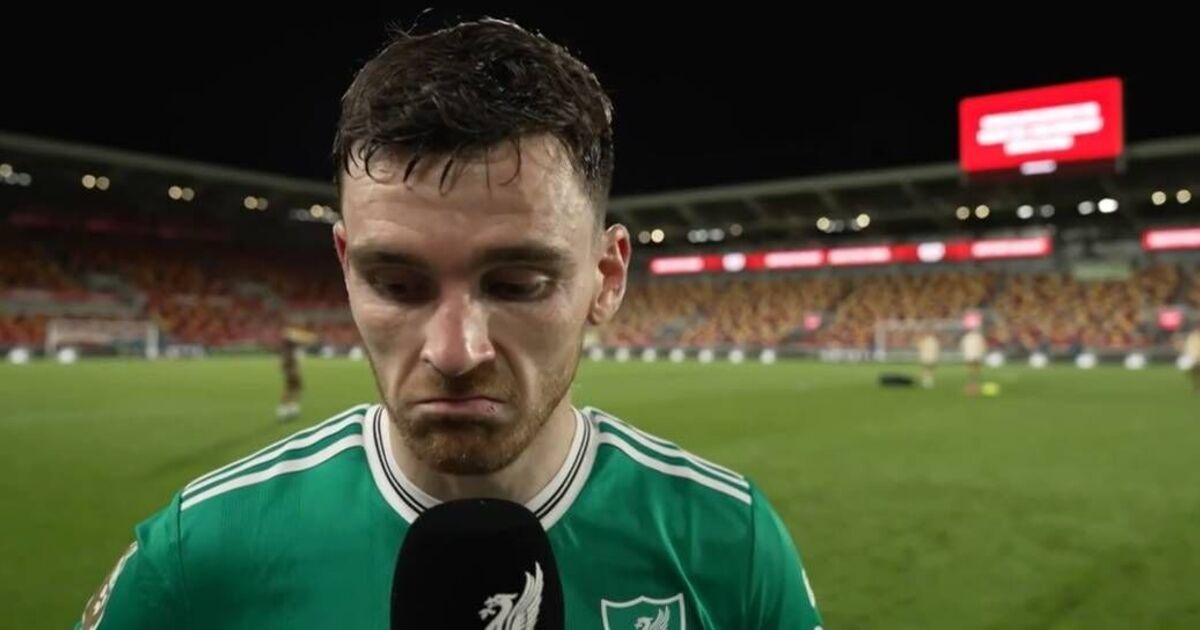 Andy Robertson fumes 'there's no structure' as Liverpool dug out | Football | Sport