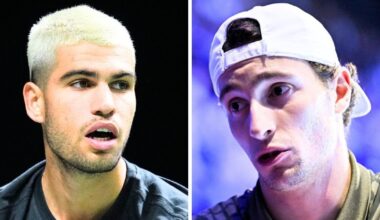 Tennis LIVE: Carlos Alcaraz demands change as another star pulls out of Paris Masters | Tennis | Sport