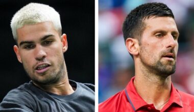 Tennis LIVE: Carlos Alcaraz warned at Paris Masters as sad Novak Djokovic statement issued | Tennis | Sport