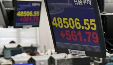 Asian shares advance and oil prices fall as Israel and Hamas agree to pause fighting | Stock Market
