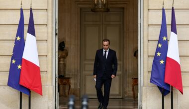 Paris stocks slide amid French political upheaval, Tokyo soars