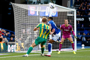Aune Heggebo cut a frustrating figure up front for West Brom (Photo by Adam Fradgley/West Bromwich Albion FC via Getty Images)