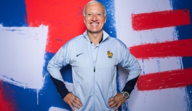 France World Cup 2026 squad Didier Deschamps, Head Coach of France, poses for a portrait during the France Portrait session ahead of the UEFA EURO 2024 Germany on June 13, 2024 in Bad Lippspringe near Paderborn, Germany. (Photo by Michael Regan - UEFA/UEFA via Getty Images)