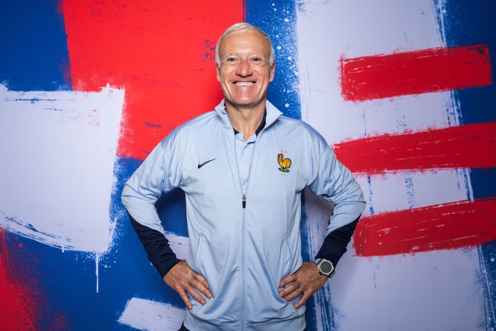 France World Cup 2026 squad Didier Deschamps, Head Coach of France, poses for a portrait during the France Portrait session ahead of the UEFA EURO 2024 Germany on June 13, 2024 in Bad Lippspringe near Paderborn, Germany. (Photo by Michael Regan - UEFA/UEFA via Getty Images)
