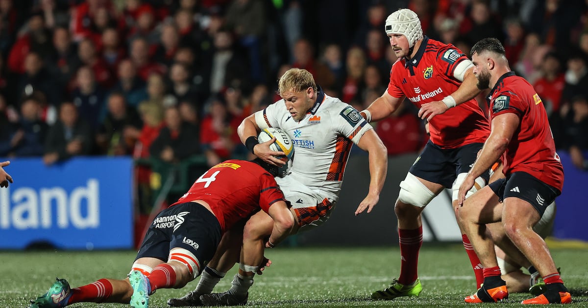 Munster find a way to grind out win again as they come from behind to beat Edinburgh – The Irish Times