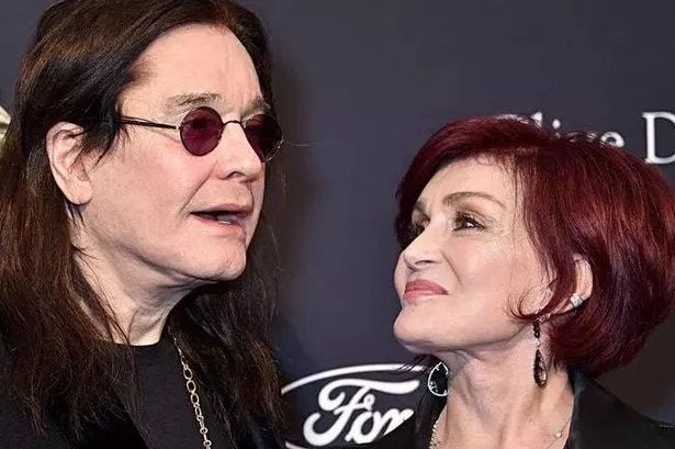 Ozzy Osbourne and Sharon Osbourne