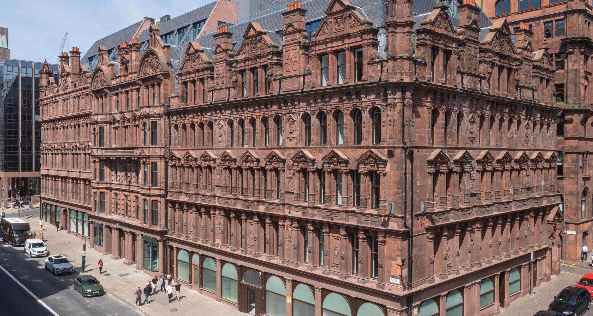 Prime 101,000 sq ft Glasgow office launches to the market following practical completion