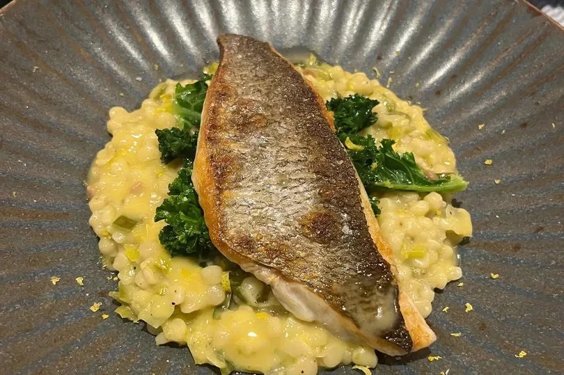 The sea bream with fregola