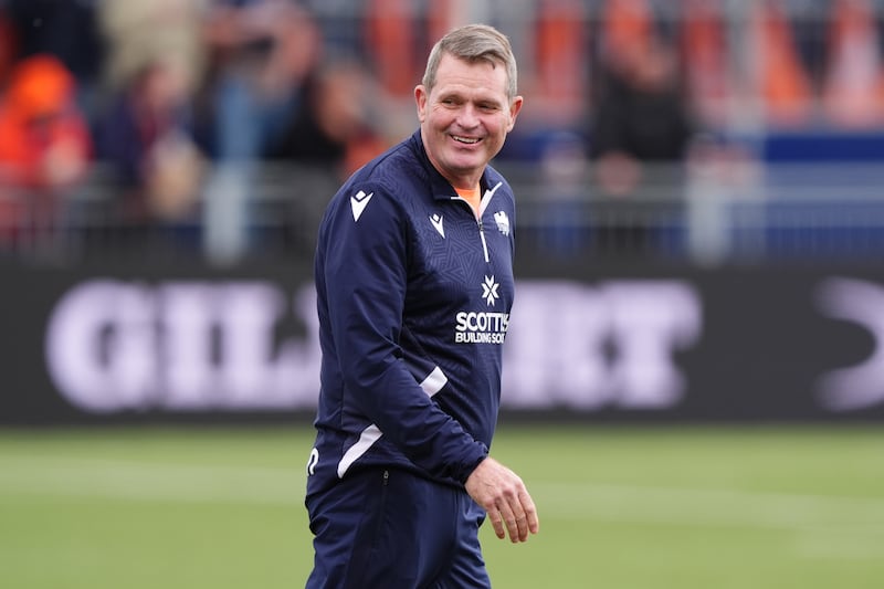 Edinburgh Rugby head coach Sean Everitt, who has backed Edinburgh to deliver a positive response to their opening-day humbling away to Zebre when they host Ulster in their second United Rugby Championship match of the season on Friday. Photograph: Andrew Milligan/ PA Wire
