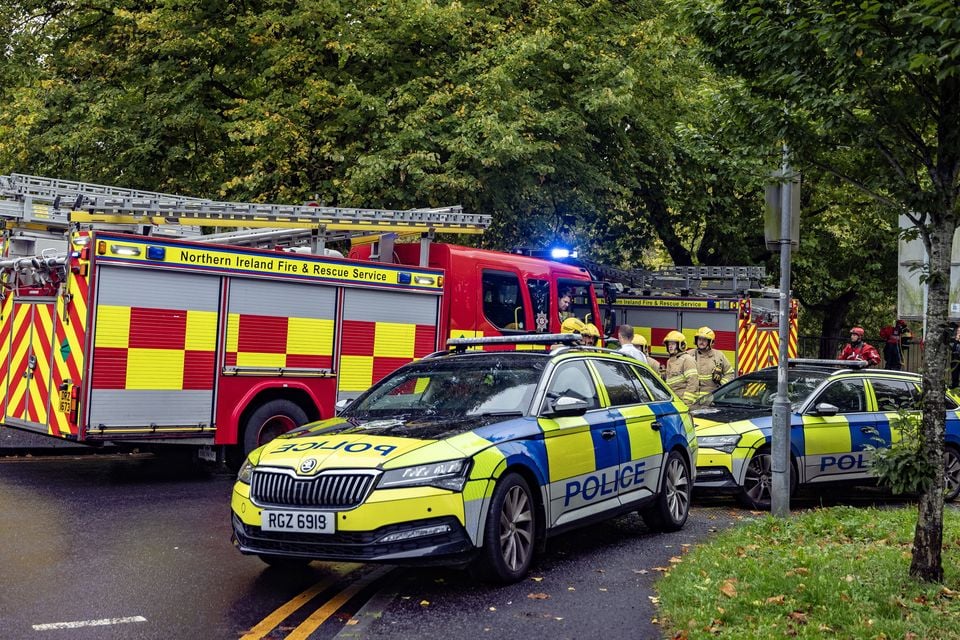 Emergency services at the scene of a serious incident in the Holylands area of south Belfast on September 30, 2025 (Photo by Kevin Scott)