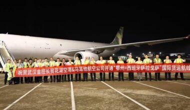 Ezhou Airport launches new direct cargo route to Spain