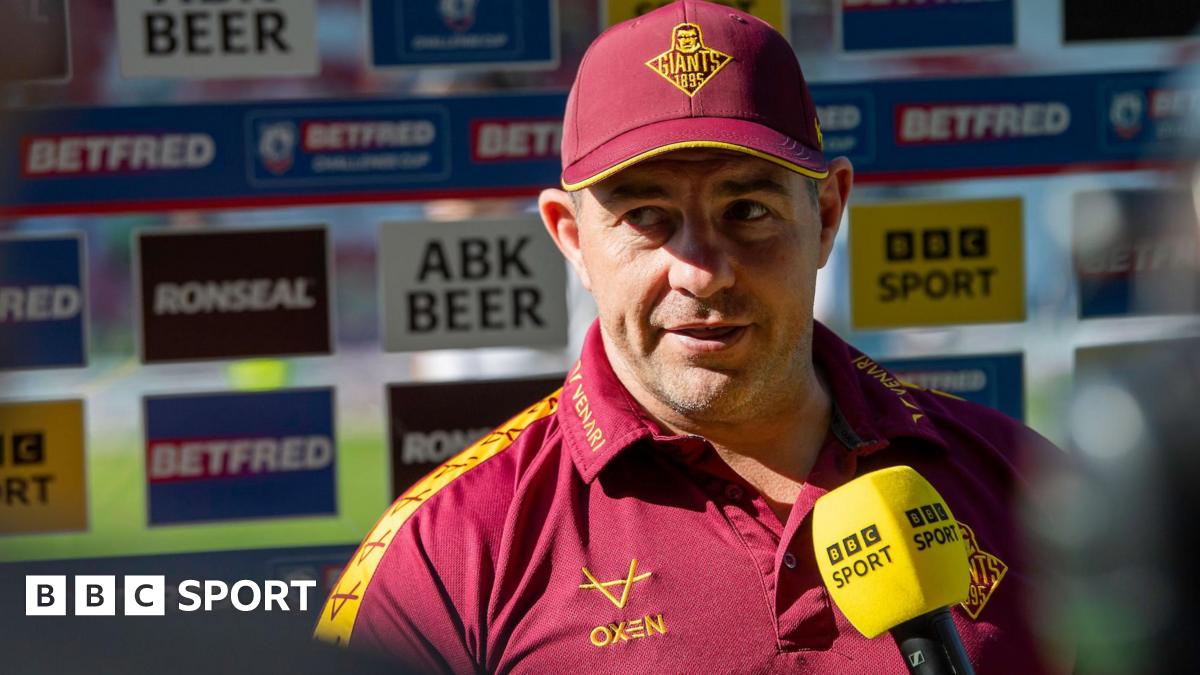 Ian Watson during his time as head coach of Huddersfield Giants