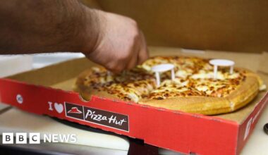 Pizza Hut to close 68 UK restaurants