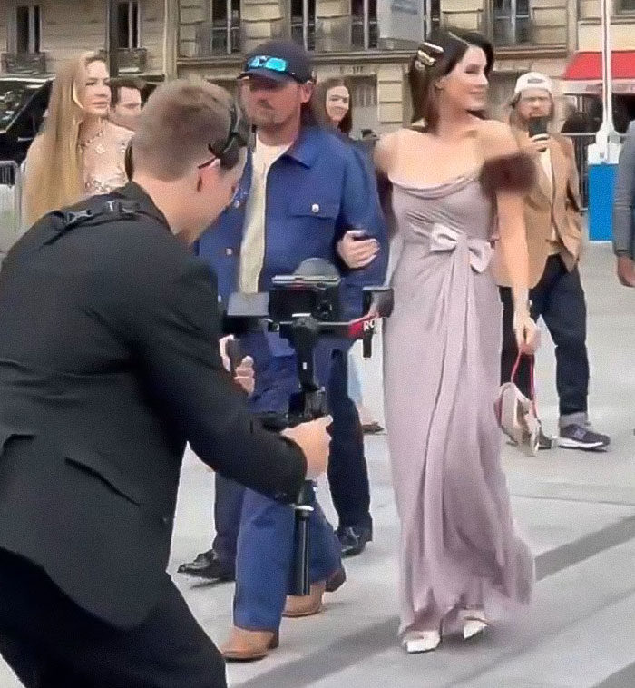 Lana Del Rey's husband praised for being classier, walking arm in arm with her during a public appearance. Lana Del Rey's husband praised for being classier, walking arm in arm with her during a public appearance.