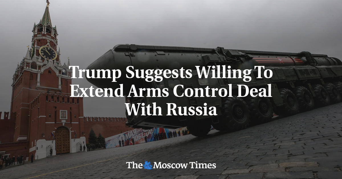 Trump Suggests Willing To Extend Arms Control Deal With Russia