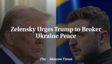Zelensky Urges Trump to Broker Ukraine Peace