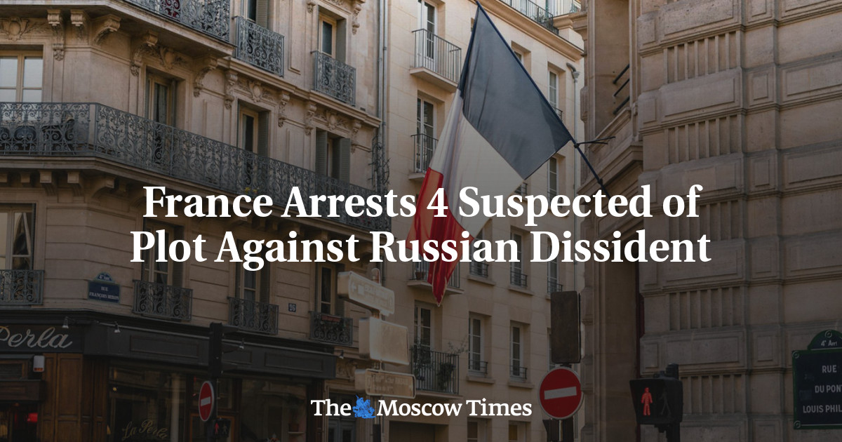 France Arrests 4 Suspected of Plot Against Russian Dissident