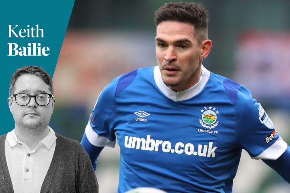 Kyle Lafferty has hit out at how the south Belfast club was run when he played for them