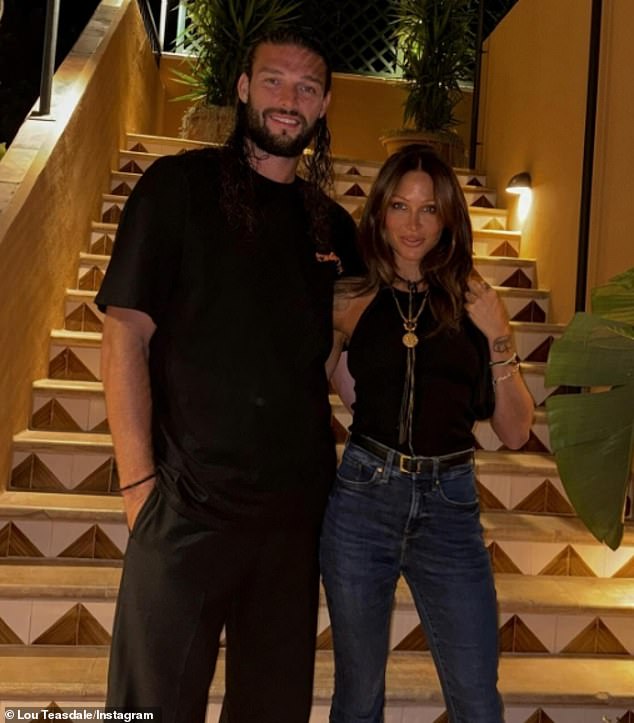 Lou has been slowly rebuilding her life in the wake of her best friend's death in February 2020 and has recently started dating footballer Andy Carroll