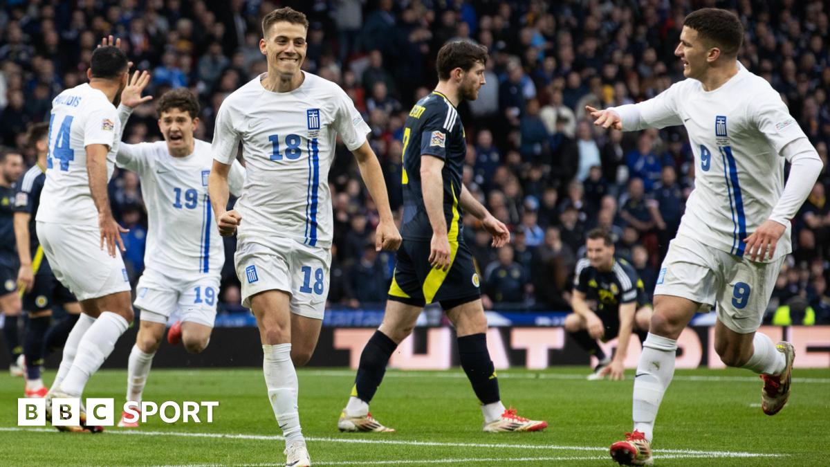 Scotland v Greece stats graphic