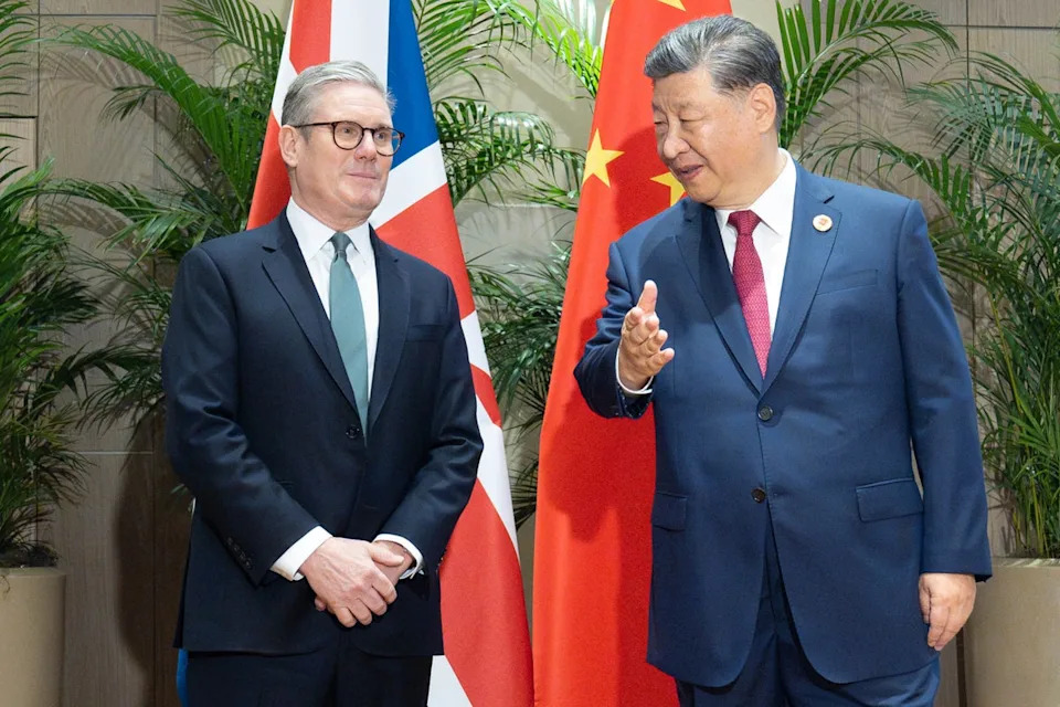 Starmer and Xi met at the G20 (Getty Images)