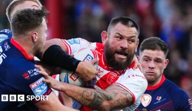 Jared Waerea-Hargreaves in action for Hull KR