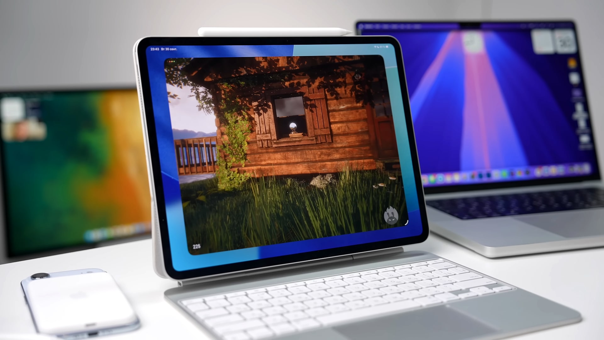 The leaked M5 iPad Pro being unboxed by Romancev768 on YouTube.