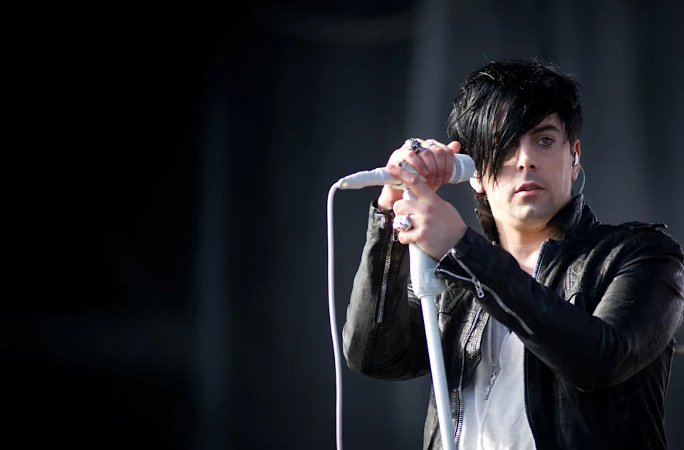 Former Lostprophets singer Ian Watkins performs live on the V stage on August 20, 2011 in Chelmsford, United Kingdom.
