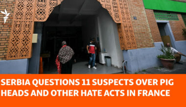 Serbia Questions 11 Suspects Over Pig Heads And Other Hate Acts In France