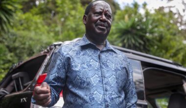 Kenyan opposition leader Raila Odinga dies of heart attack in India at 80 | Politics News