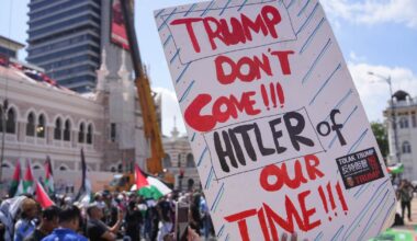Trump’s visit to Malaysia met with protests over war in Gaza | Donald Trump News