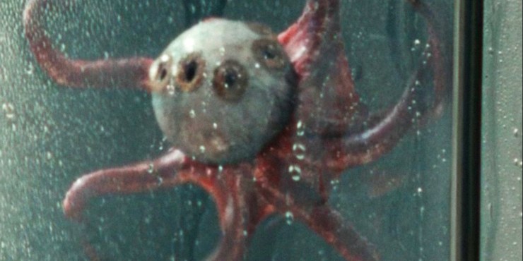 The Eye Midge in a containment tube in Alien: Earth.