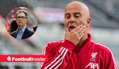 Liverpool manager Arne Slot 'one defeat away from crisis' in 'big' update