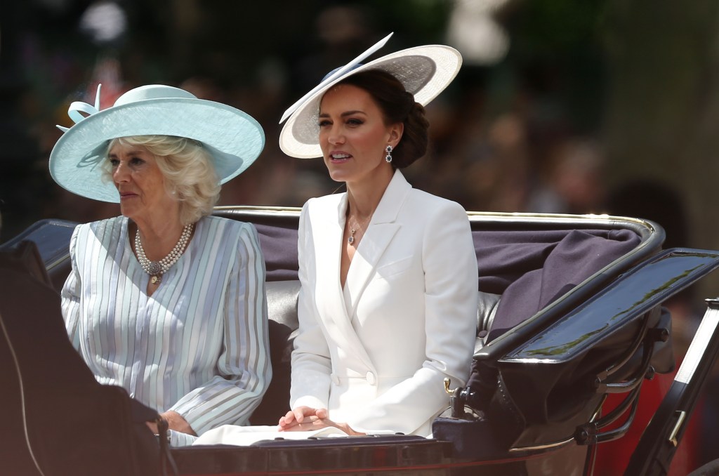 Queen Camilla and Kate Middleton 