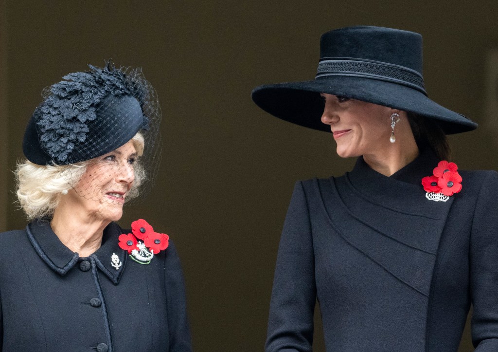 Queen Camilla and Kate Middleton 
