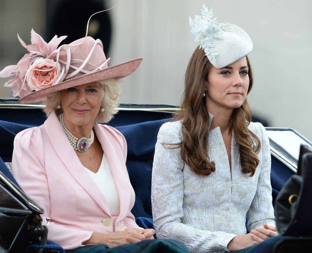 Queen Camilla and Kate Middleton 