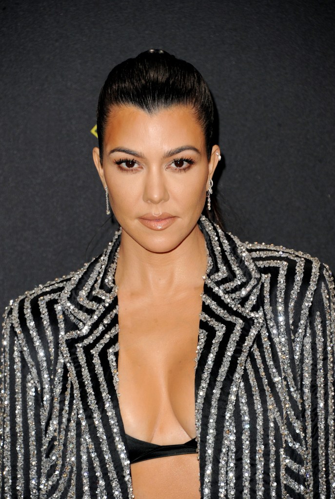 Kourtney Kardashian on the red carpet 