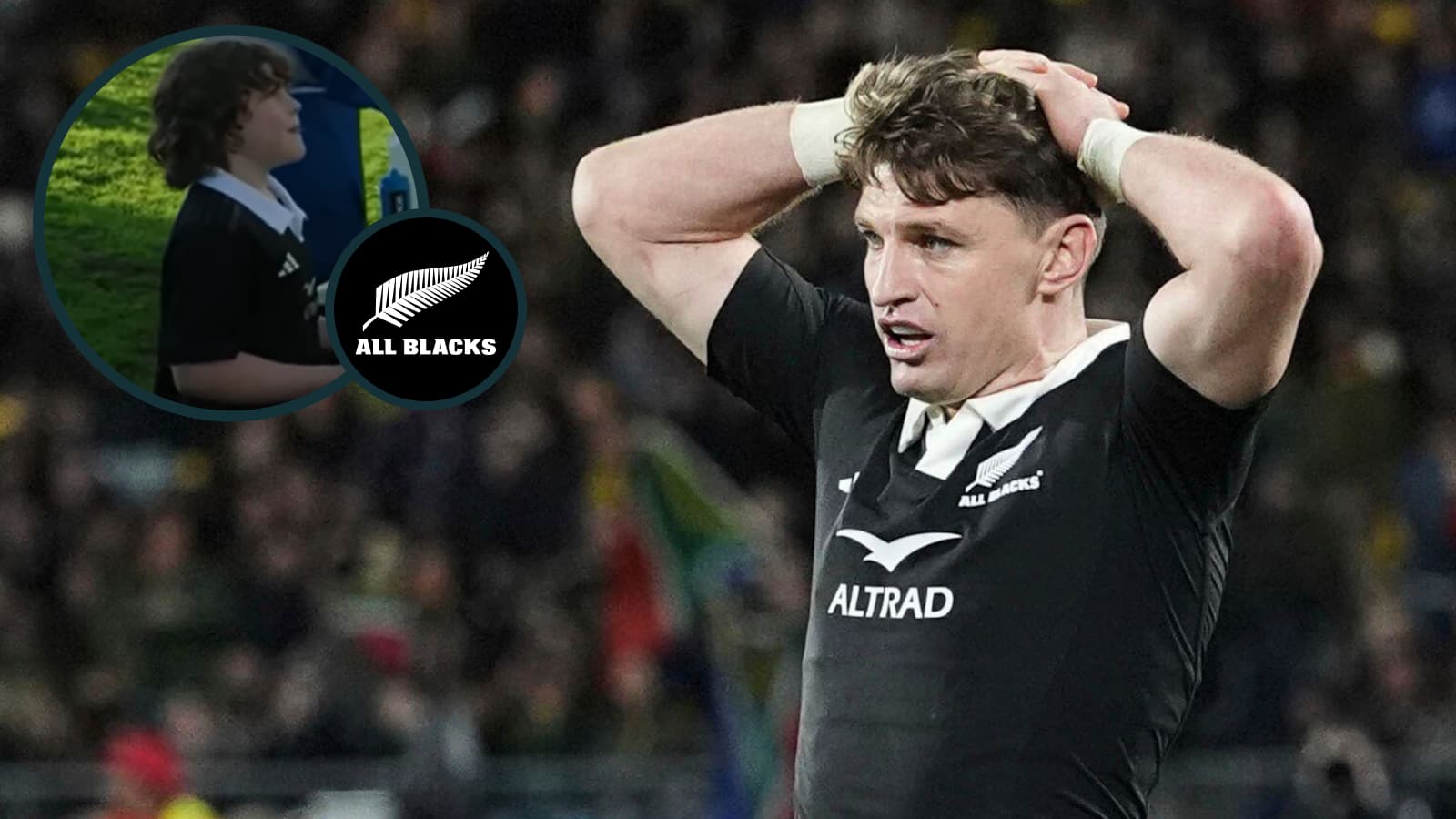 Beauden Barrett hilariously savaged by young All Blacks fan