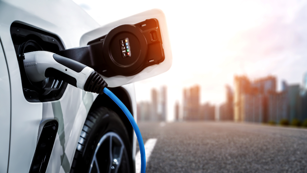 Electric car.