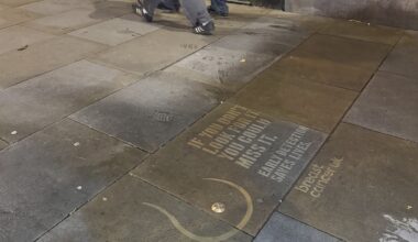 'Street Nipples' appear across Manchester pavements for Breast Cancer Awareness Month