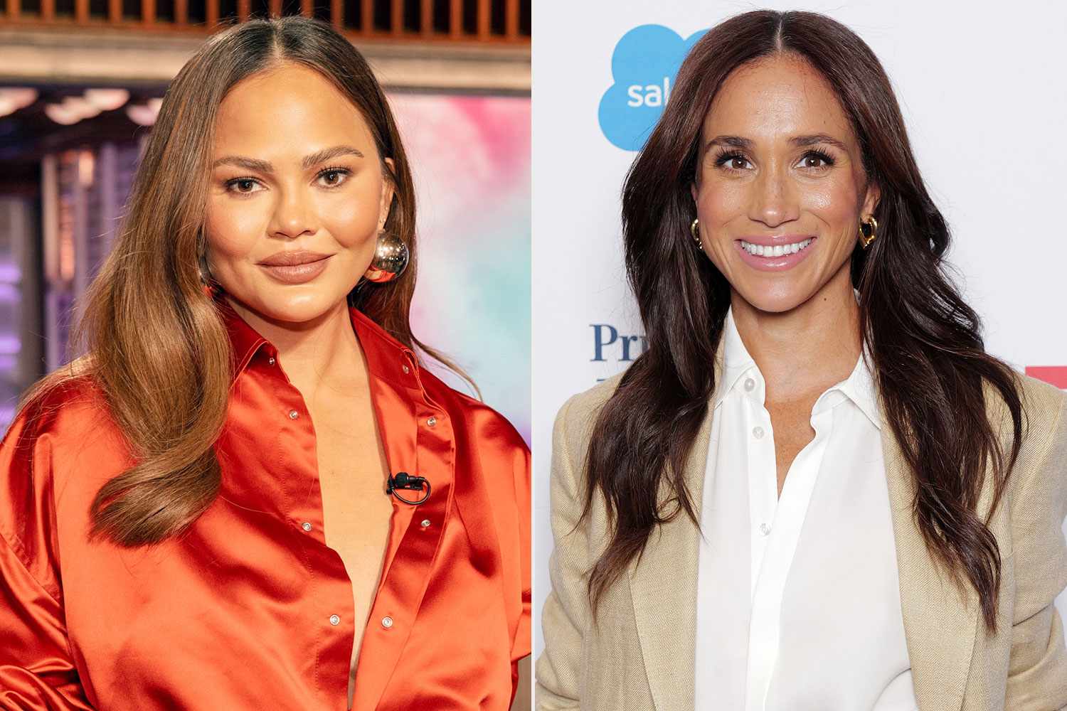 Chrissy Teigen on Meghan Markle Friendship, If Kids Have Playdates (Exclusive)