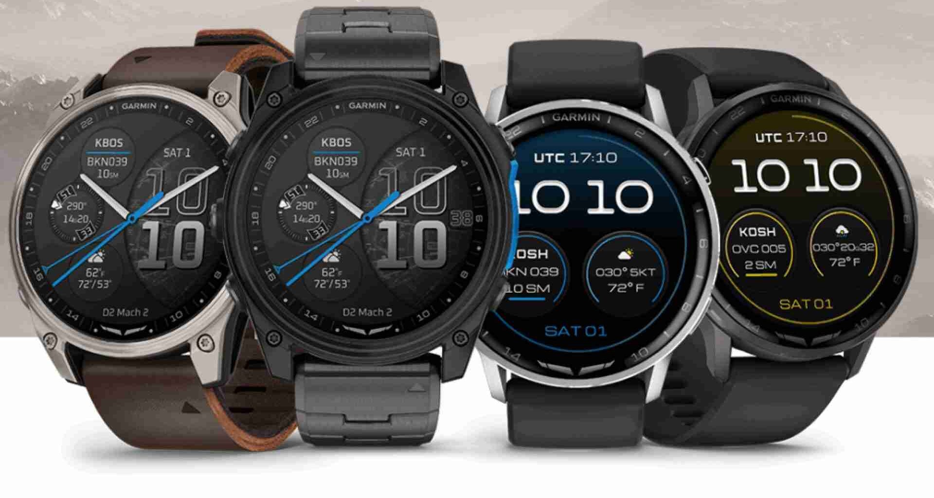 Garmin Unveils D2 Air X15 and D2 Mach 2 — Aviator Smartwatches Built on Venu 4 and Fenix 8 Platforms