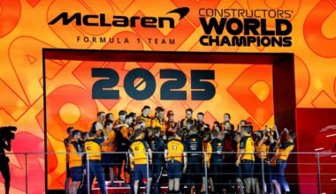With McLaren, these Constructors' Champion teams early in the season