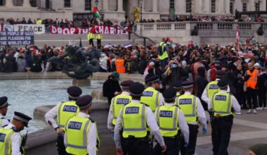 GALLERY: Hundreds arrested at Palestine Action protests