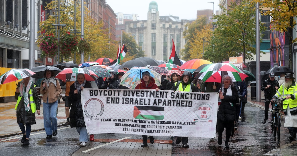 Pro-Palestine march to take place in Belfast city centre on Saturday afternoon – The Irish News