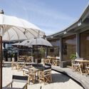 Sétimo Ano de Praia Beach Support Facility / Lousinha Arquitectos - Exterior Photography, Wood, Chair