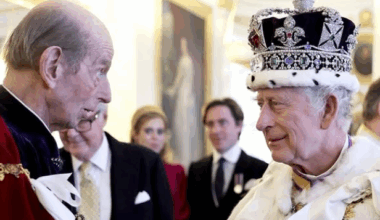 King Charles shows family support for grieving Duke of Kent